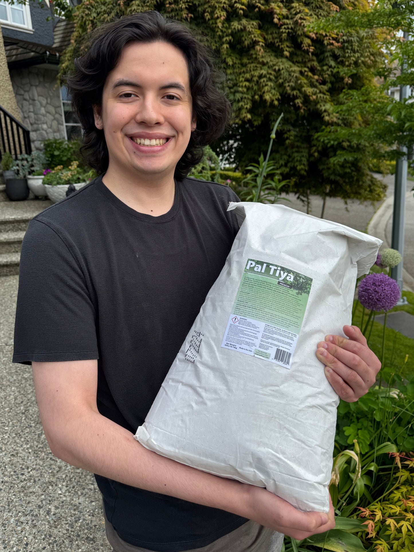 Pal Tiya Premium Cement Sculpting Clay - Massive 40 lb Bag for Big Ideas - Okimat Artworks