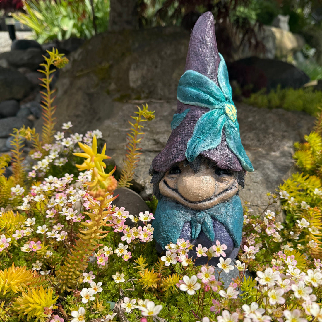 Durable garden sculpture made with Pal Tiya Premium cement clay