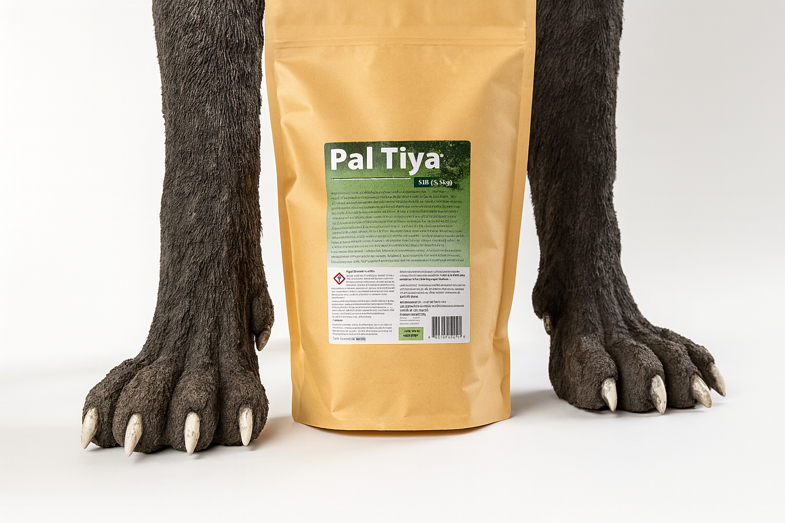 Pal Tiya Premium sculpting clay  3 lb bag on display. Sculpture by Tamiko Spicer.