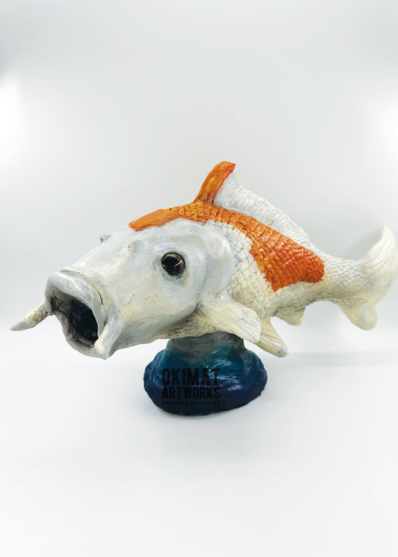 Sculpture made with Pal Tiya Premium cement Clay by artist Tamiko Spicer