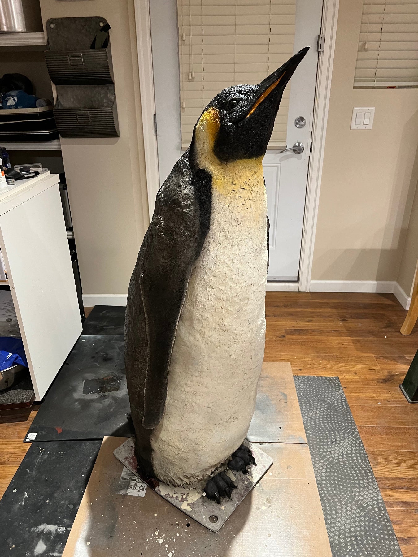 Sculpture made with Pal Tiya Premium cement Clay by artist Tamiko Spicer