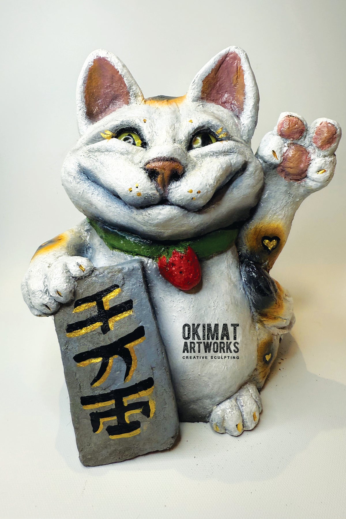 Sculpture made with Pal Tiya Premium cement Clay by artist Tamiko Spicer