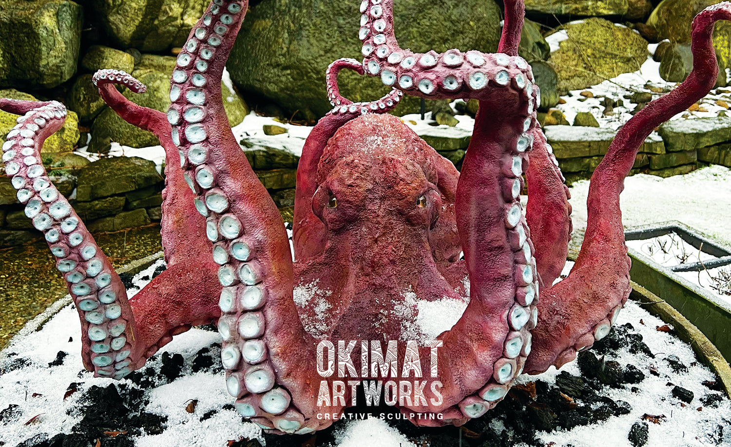 Okimat Artworks Canadian distributor of Pal Tiya Premium sculpting cement clay. Sculpture by Tamiko Spicer.