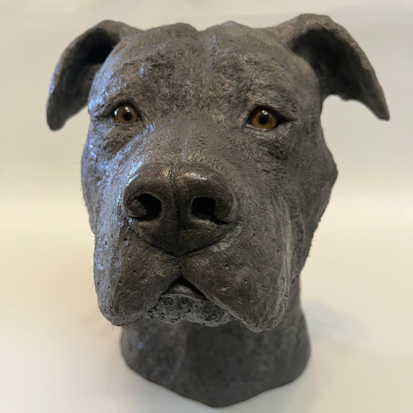 Made by using large bags of Pal Tiya Premium cement-based outdoor sculpture clay.  By Tamiko Spicer-Okimat Artworks