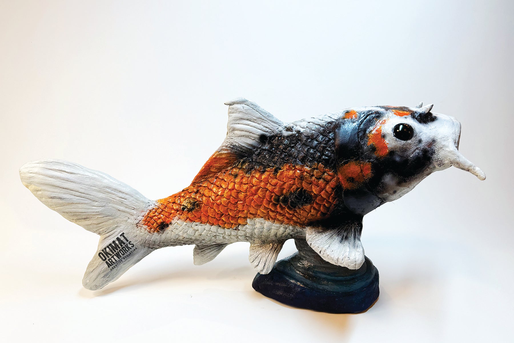 Sculpture made with Pal Tiya Premium cement clay by artist Tamiko Spicer